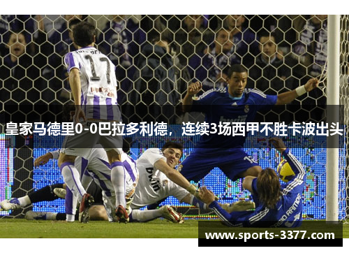 皇家马德里0-0巴拉多利德，连续3场西甲不胜卡波出头