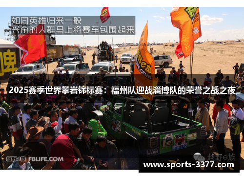 2025赛季世界攀岩锦标赛：福州队迎战淄博队的荣誉之战之夜