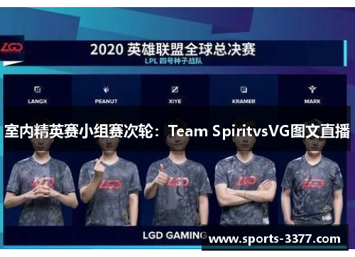室内精英赛小组赛次轮：Team SpiritvsVG图文直播